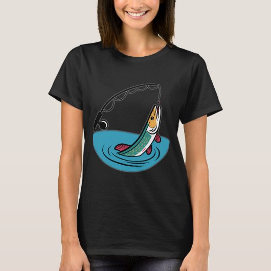 パイクの大漁 Tシャツ (正面)