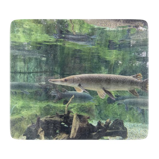 パイクの魚 カッティングボード (正面)
