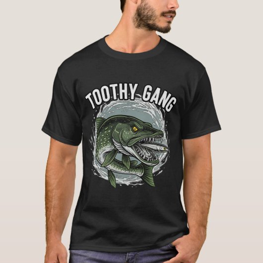 パイクギャングフィッシング Tシャツ (正面)