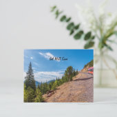 パイクスピークの列車で行く快気祝いポストカード ポストカード (スタンド正面)