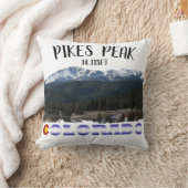 パイクスピークコロラド クッション (ブランケット)
