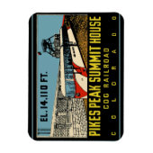 パイクスピークコロラド マグネット (縦)