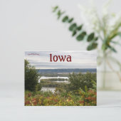 パイクスピーク展望所 アイオワ州マクレガー ポストカード (スタンド正面)