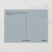 パイクスピーク展望所 アイオワ州マクレガー ポストカード (裏面)