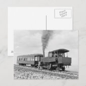 パイクスピーク鉄道 1900年 ポストカード (正面/裏面)