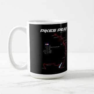 パイクスピーク コロラド州 アメリカ ルート 01 コーヒーマグカップ
