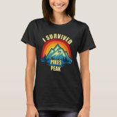 パイクスピーク ハイキング 登山 Tシャツ (正面)