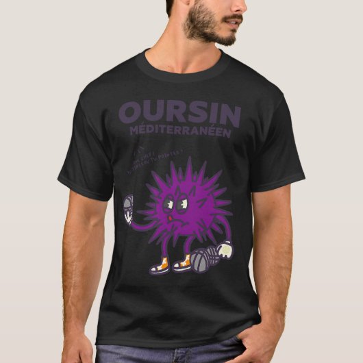 パイクパーチカラーデザイン Tシャツ (正面)