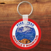 パイクピークアメリカズマウンテン キーホルダー (正面)