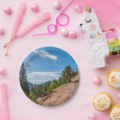 パイクピークトレインライド紙プレート ペーパープレート (パーティー)