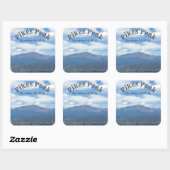 パイクピークフロントレンジステッカー スクエアシール (シート)