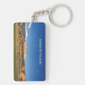 パイクピーク付き神々の庭 キーホルダー (裏面)