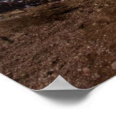 パイクピーク山頂から見る ポスター (角)