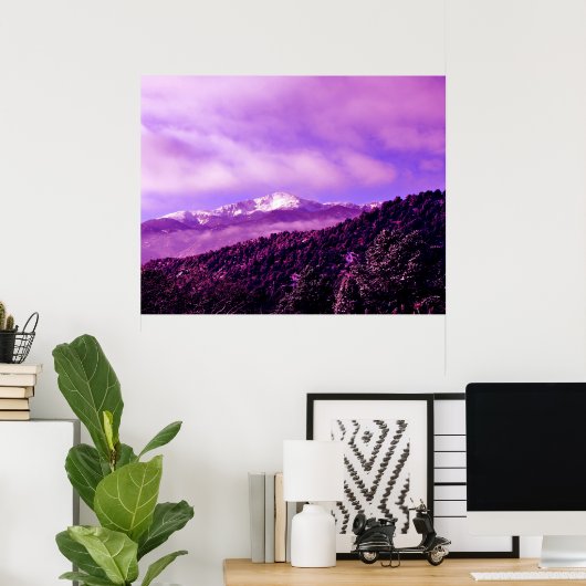 パイクピーク ポスター (ホームオフィス)