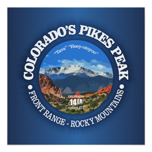 パイクピーク ポスター (正面)