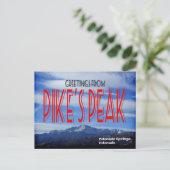 パイクピーク ポストカード (スタンド正面)