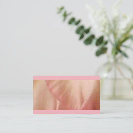 パイクフラワーペタルビジネスカード 名刺 (スタンド正面)