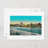 パイクフロントとロングビーチ，カリフォルニア ポストカード (正面/裏面)