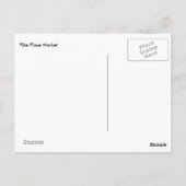 パイクプレイスマーケットアットナイト ポストカード (裏面)