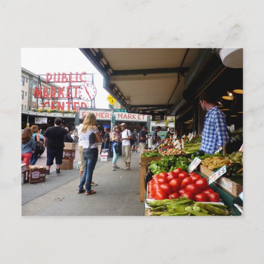 パイクプレイスマーケット1 ポストカード (正面)