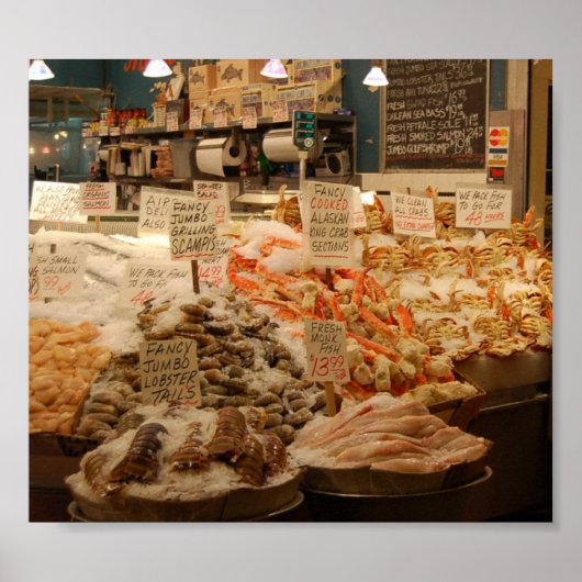 パイクプレイスマーケット ポスター (正面)