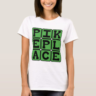 パイクプレイス シアトルマーケットプレイス Tシャツ