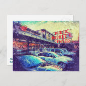 パイクマーカセンターシアトルワシントン ポストカード (正面/裏面)