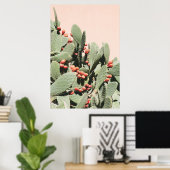 パイクリー梨サボテン ポスター (ホームオフィス)