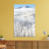 パイク国有林の冬 キャンバスプリント (インサイチュ (リビング))