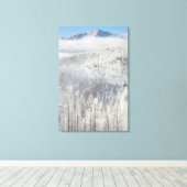 パイク国有林の冬 キャンバスプリント (インサイチュ (ウッドフロア))