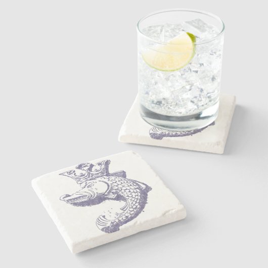 パイク王室の ストーンコースター (横)