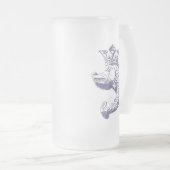 パイク王室の フロストグラスビールジョッキ (正面右)