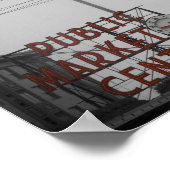 パイク通り市場 ポスター (角)