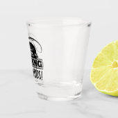 パイク魚釣りサイズマティクストロフィッシュスポーツ ショットグラス (右)