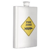 パイク魚釣りゾーン標識 フラスク (右)