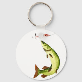 パイク魚釣り キーホルダー