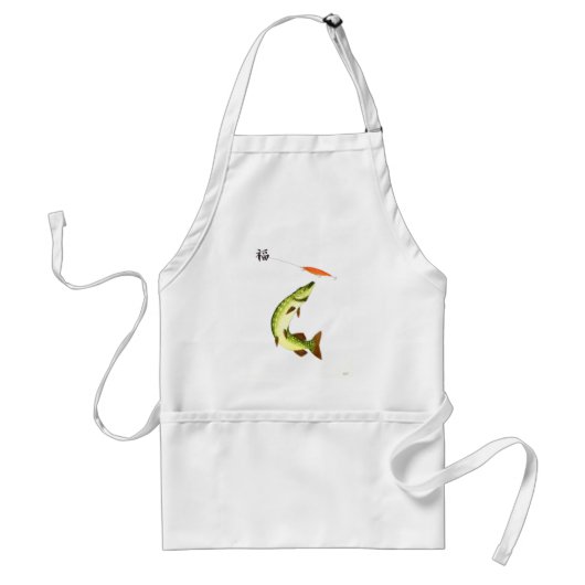 パイク魚釣り スタンダードエプロン (正面)