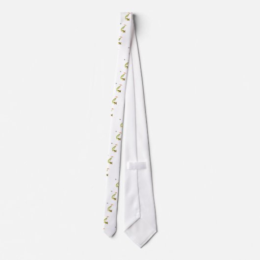 パイク魚釣り ネクタイ (裏面)