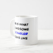 パイク・アングラー素晴らし。 コーヒーマグカップ (正面左)