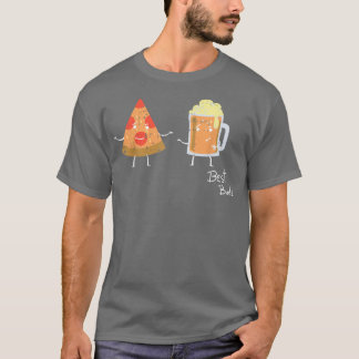 パイザ ビール ベスト バディ カスタム かわいい 簡単 食べ物 ハロウィン Tシャツ