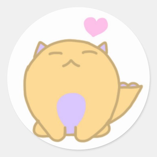 パイステッカー ラウンドシール (正面)