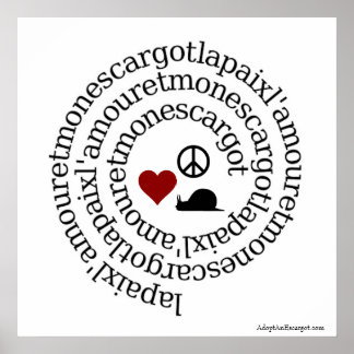 パイス、ラモールエモン・エスカルゴ ポスター