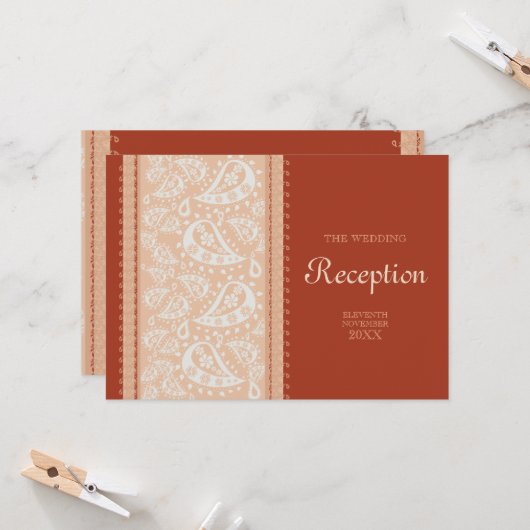 パイズリースパイスの結婚披露宴 招待状 (正面/裏面インサイチュ)