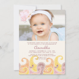 パイズリー アンナプラシャン（初めての食事） 招待状