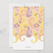 パイズリー アンナプラシャン（初めての食事） 招待状 (裏面)