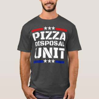 パイズ・ディスポーザル・ユニット 面白い ピザを食べる ピザ好き Tシャツ