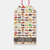 パイソーシャルパイ日スライス焼き販売デザートフード ギフトタグ (正面)