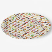 パイソーシャルパイ日スライス焼き販売デザートフード ペーパープレート (アングル)