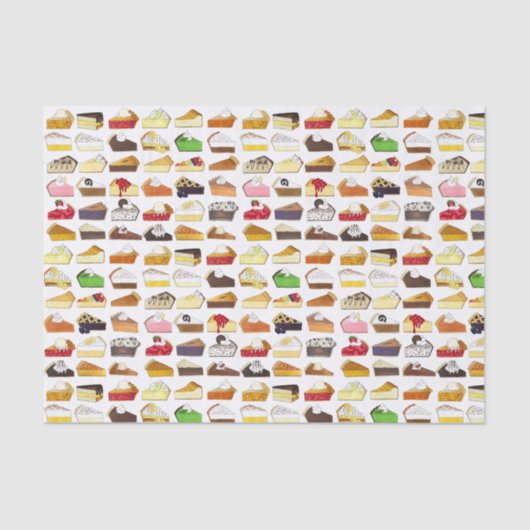 パイソーシャルパイ日スライス焼き販売デザートフード 薄葉紙 (正面)