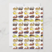 パイソーシャルパイ日パーティーデザートベイクセールスライス 招待状 (裏面)